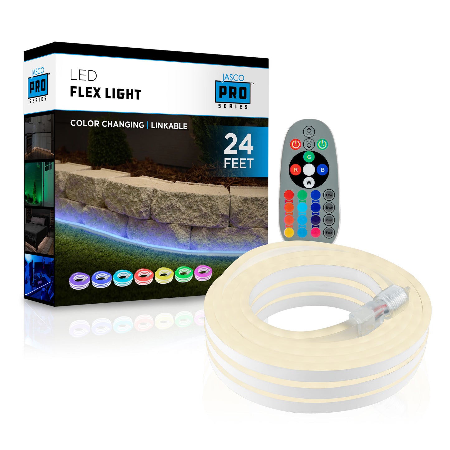 JascoPro Color-Changing Flex Light, 24ft.