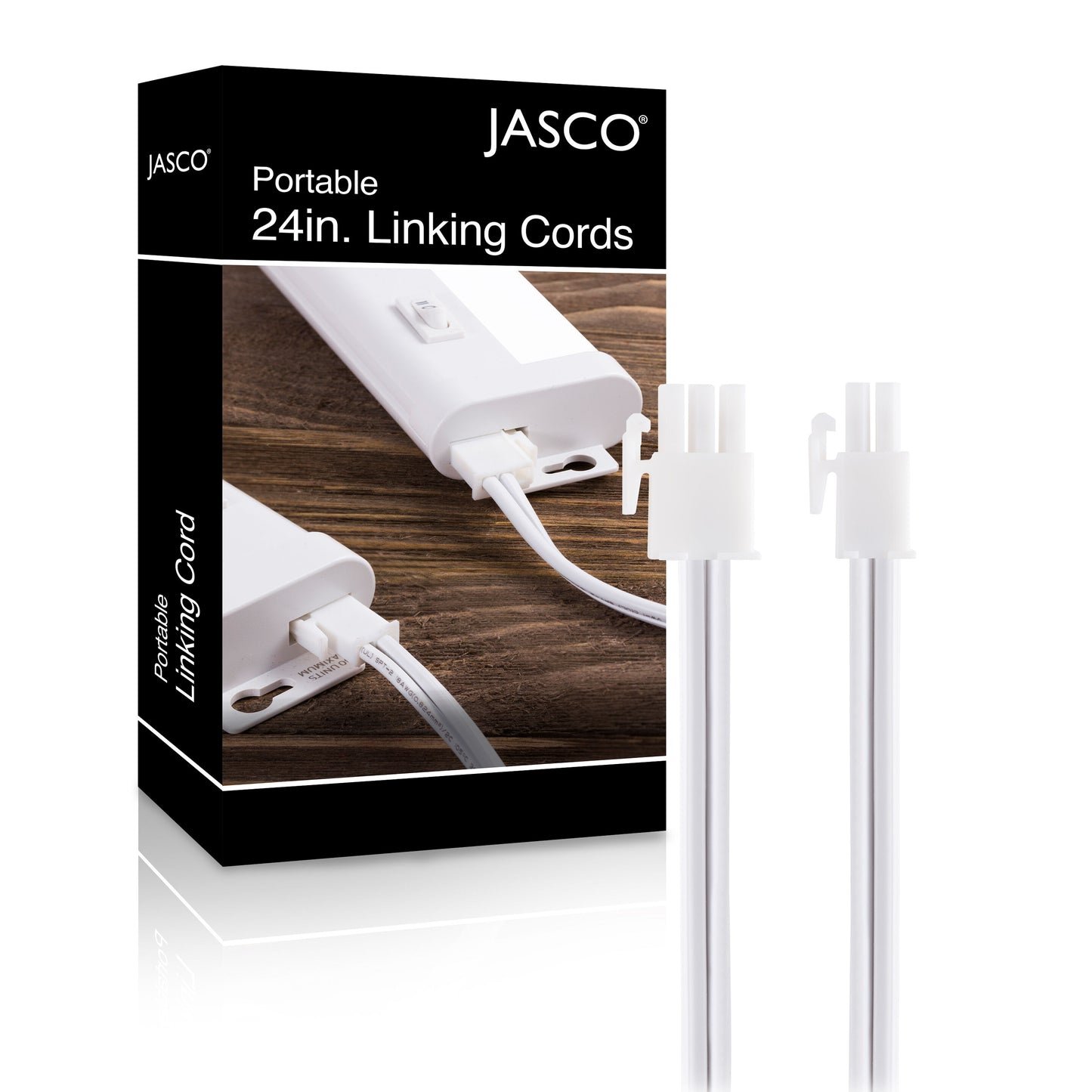 Jasco Under Cabinet Fixture Linking Cord, 24in