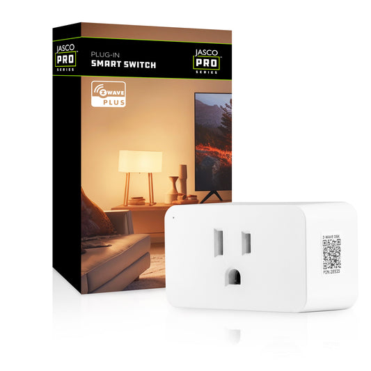 JascoPro Z-Wave Long Range 1-Outlet Plug-In Smart Switch